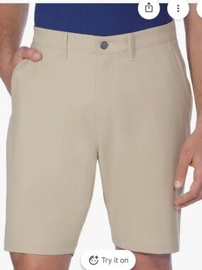 Parasuco Athletic Shorts - size 36 - Beige